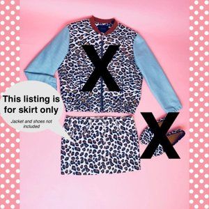 SCOTCH & SODA. Leopard Mini Skirt